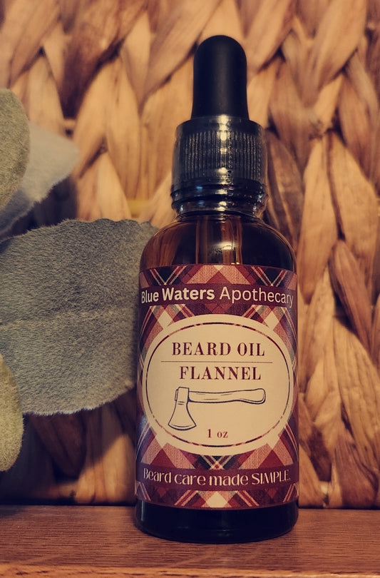 For Him: Beard Oil- Flannel