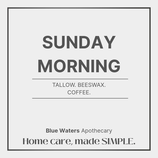 Tallow Candle- Sunday Morning