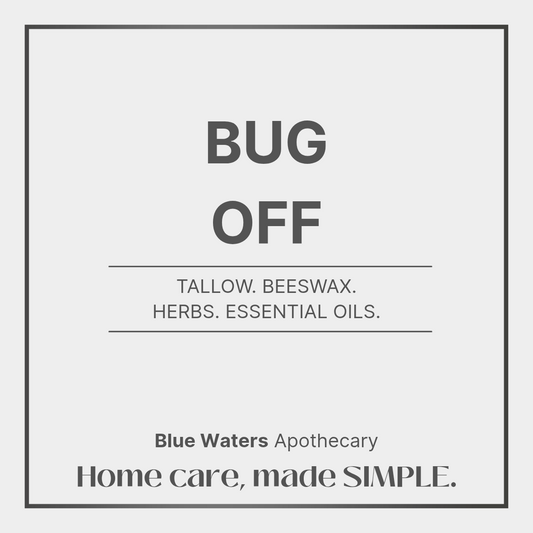 Tallow Candle- Bug Off