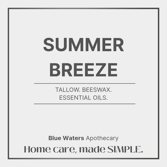 Tallow Candle- Summer Breeze
