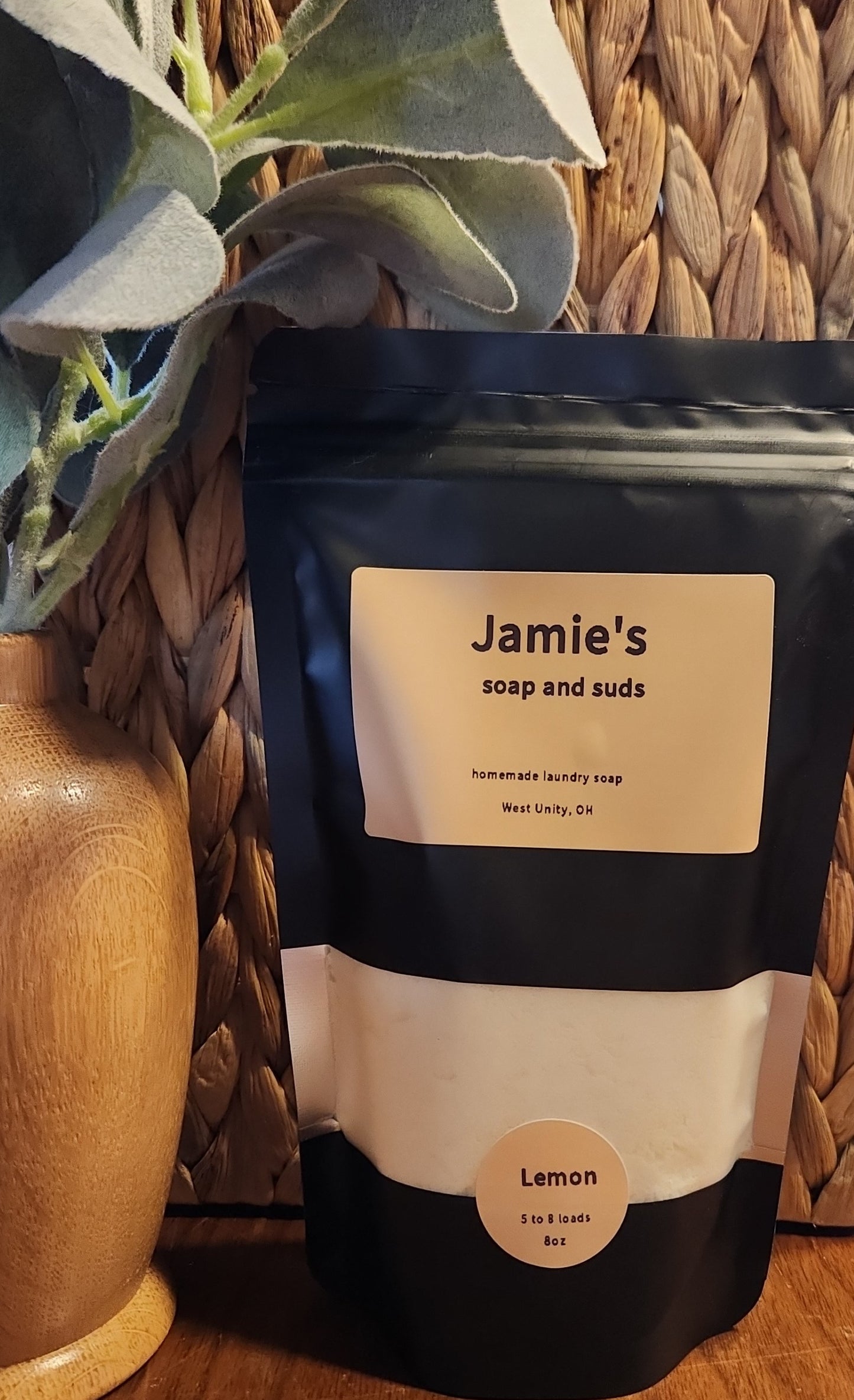 Soap- Laundry Lemon