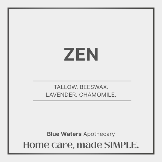 Tallow Candle- Zen